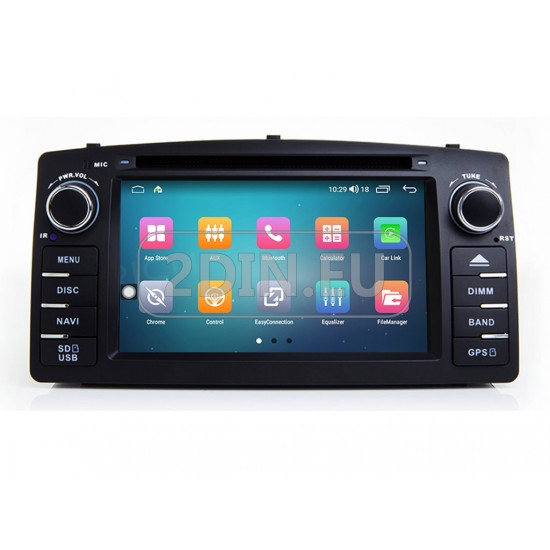 TOYOTA Corolla E120/E130 - МУЛТИМЕДИЯ / Навигация android 16 + DSP + CARPLAY + SIM